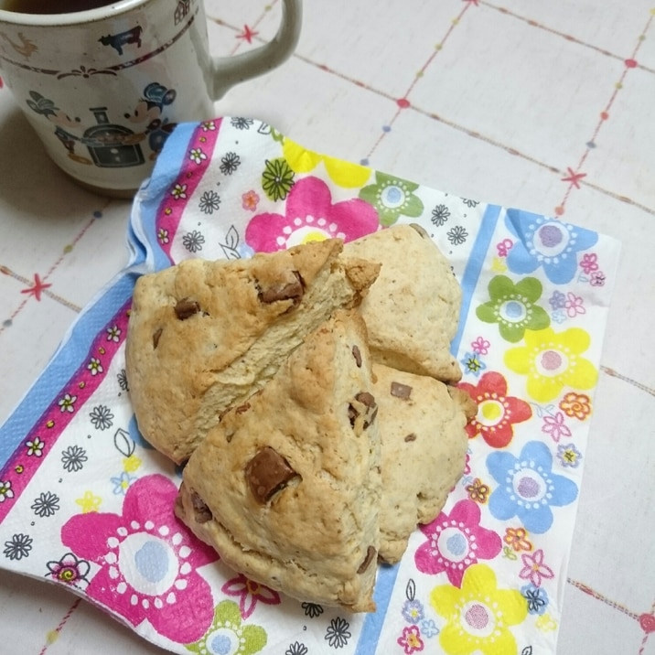 米粉deチョコスコーン！